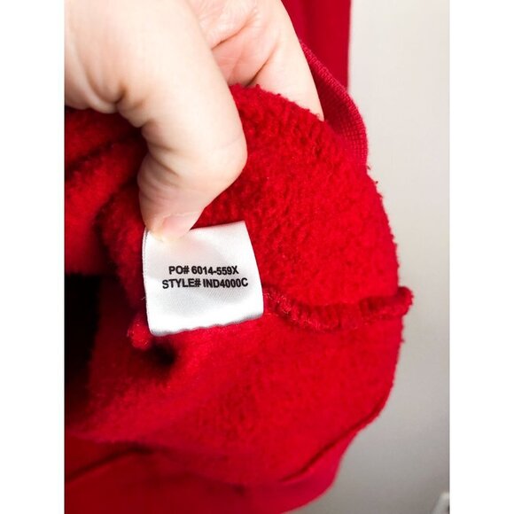 Jake Paul Fanjoy Red Pullover Hoodie Sweatshirt Medium - Picture 5 of 6